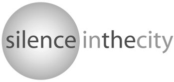 Silence in the city logo